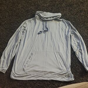 Light Gray Hoodie with Front Pocket